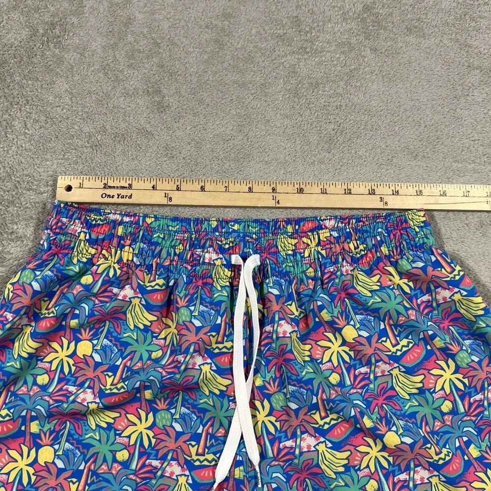 Chubbies Swim Trunks Shorts Mens XL The Tropical Bunches 5.5